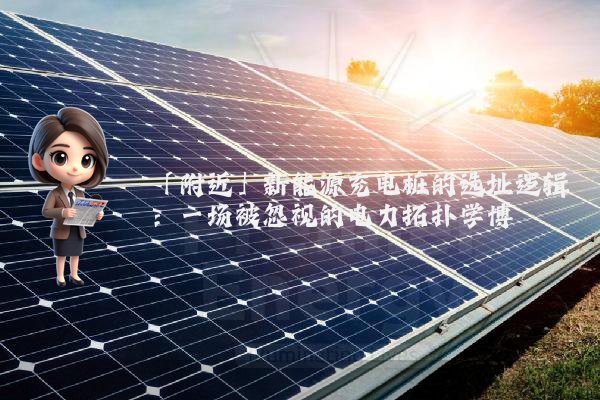 「附近」新能源充电桩的选址逻辑：一场被忽视的电力拓扑学博弈