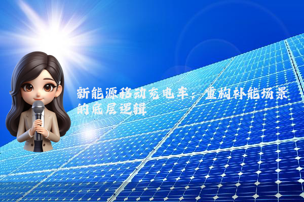 新能源移动充电车：重构补能场景的底层逻辑