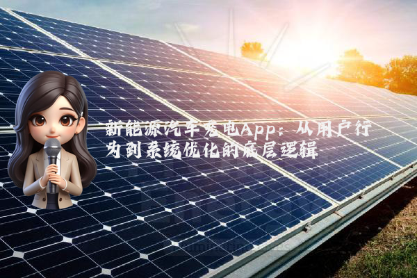 新能源汽车充电App：从用户行为到系统优化的底层逻辑
