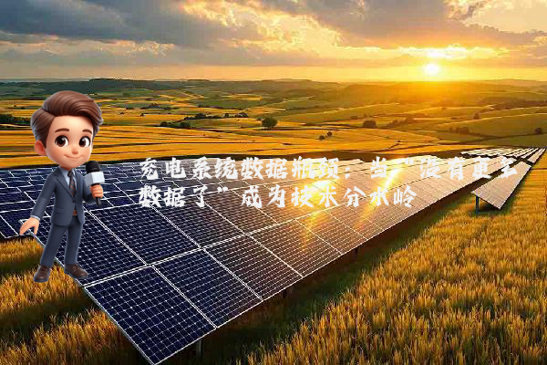 充电系统数据瓶颈：当“没有更多数据了”成为技术分水岭