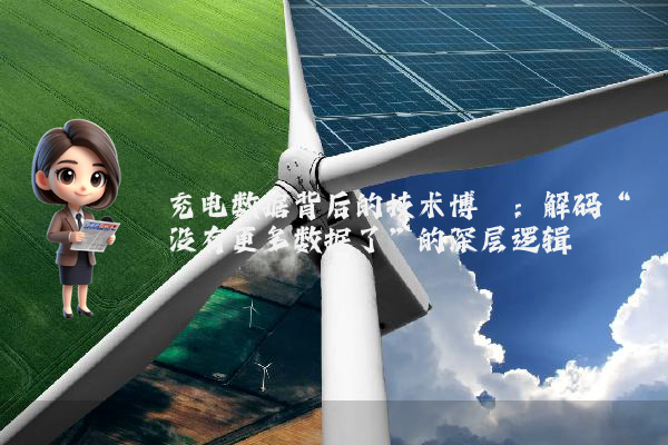 充电数据背后的技术博弈：解码“没有更多数据了”的深层逻辑