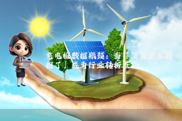 充电桩数据瓶颈：当「没有更多数据了」成为行业转折点