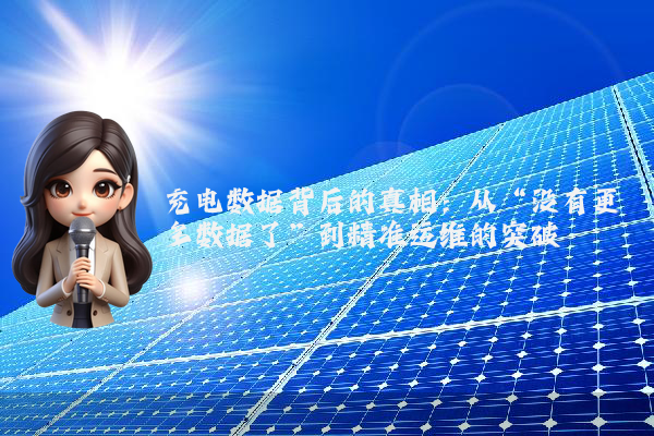 充电数据背后的真相：从“没有更多数据了”到精准运维的突破